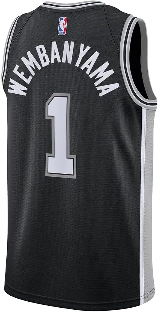 San Antonio Spurs Black Swingman Jersey - Icon Edition