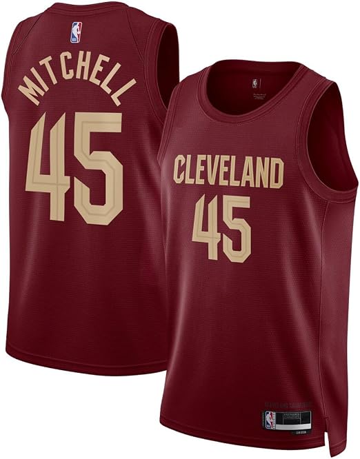 Cleveland Cavaliers Wine Swingman Jersey - Icon Edition