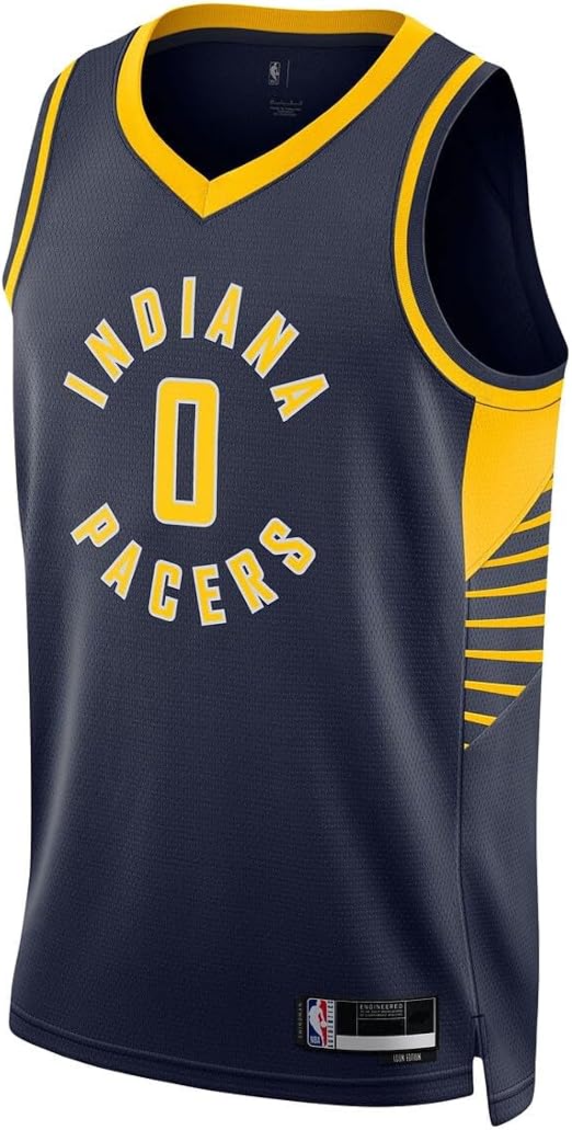 Indiana Pacers Navy Swingman Jersey - Icon Edition