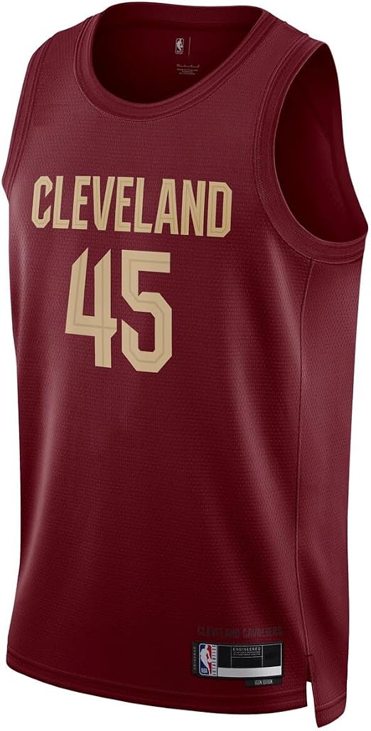 Cleveland Cavaliers Wine Swingman Jersey - Icon Edition