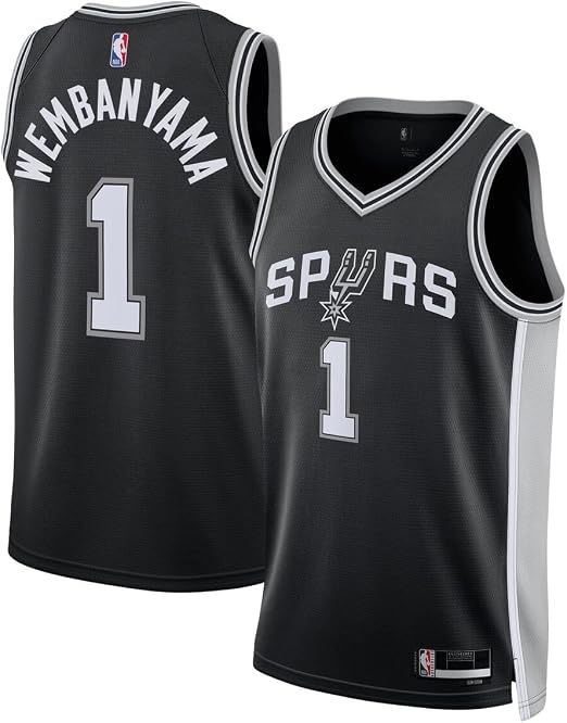 San Antonio Spurs Black Swingman Jersey - Icon Edition