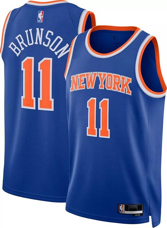 New York Knicks Blue Swingman Jersey - Icon Edition