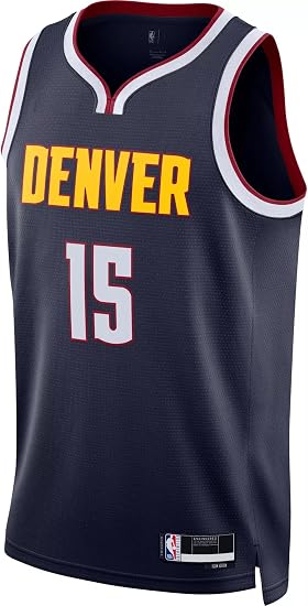 Denver Nuggets Navy Swingman Jersey - Icon Edition
