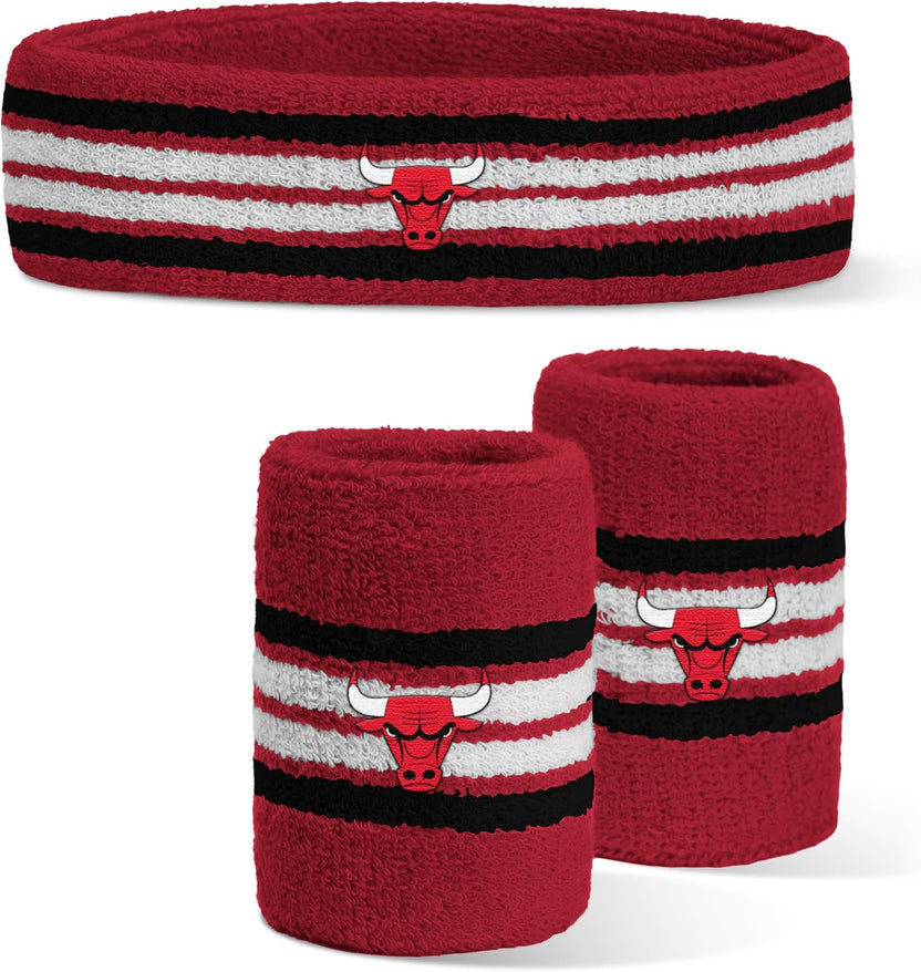 NBA Chicago Bulls Headband & Wristband