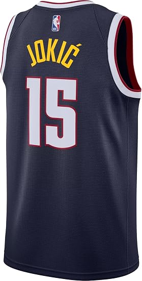 Denver Nuggets Navy Swingman Jersey - Icon Edition