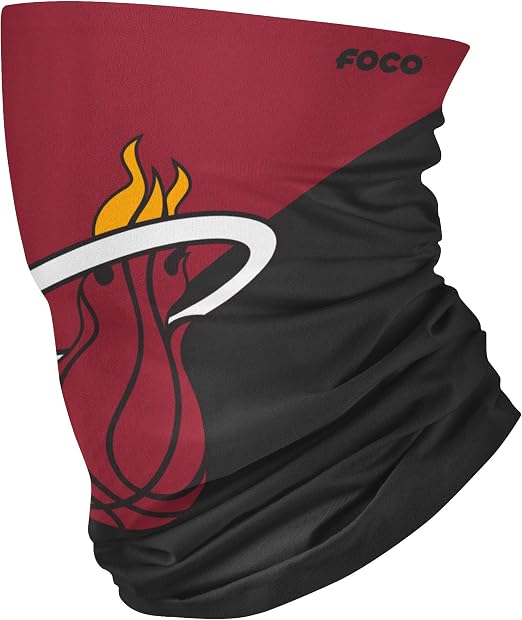 NBA Miami Heat Big Logo Gaiter Scarf