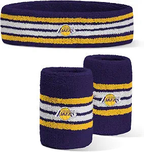 NBA Los Angeles Lakers Headband & Wristband