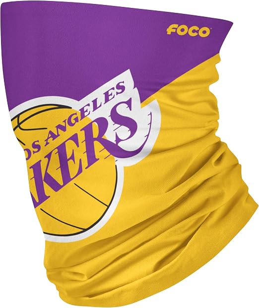 NBA Los Angeles Lakers Big Logo Gaiter Scarf