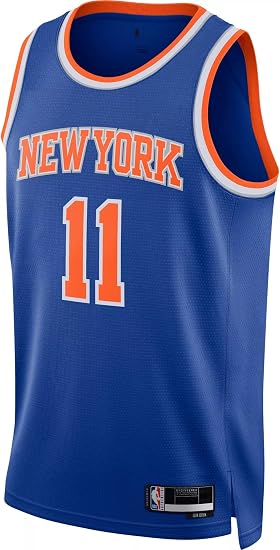 New York Knicks Blue Swingman Jersey - Icon Edition